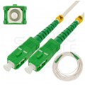 Patchcord światłowodowy FO SM SC/APC-SC/APC simplex 9/125 G.657A1 2m NEKU