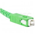 Patchcord światłowodowy FO SM SC/APC-SC/APC simplex 9/125 G.657A2 2,5m biały LANBERG
