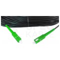 Patchcord światłowodowy FO SM SC/APC-SC/APC simplex 9/125 G.657A2 zewnętrzny DROP 100m