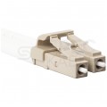 Patchcord światłowodowy MM LC/UPC-LC/UPC duplex 3mm OM4 magenta 1m LANBERG