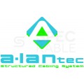 Patchcord U/UTP kat.6A kabel sieciowy LAN 2x RJ45 linka szary 7m Alantec