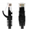 Patchcord UTP kat.5e kabel sieciowy LAN 2x RJ45 linka czarny 2m NEKU