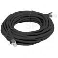 Patchcord UTP kat.5e kabel sieciowy LAN 2x RJ45 linka czarny 5m LANBERG