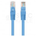 Patchcord UTP kat.5e kabel sieciowy LAN 2x RJ45 linka niebieski 0,25m LANBERG