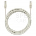 Patchcord UTP kat.5e kabel sieciowy LAN 2x RJ45 linka szary 0,5m NEKU