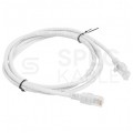 Patchcord UTP kat.5e kabel sieciowy LAN 2x RJ45 linka szary 2m LANBERG