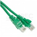 Patchcord UTP kat.5e kabel sieciowy LAN 2x RJ45 linka zielony 3m ATEL