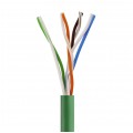 Patchcord UTP kat.5e kabel sieciowy LAN 2x RJ45 linka zielony 5m NEKU