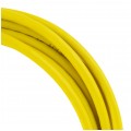 Patchcord UTP kat.5e kabel sieciowy LAN 2x RJ45 linka żółty 0,25m NEKU