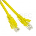 Patchcord UTP kat.5e kabel sieciowy LAN 2x RJ45 linka żółty 10m ATEL