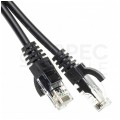 Patchcord UTP kat.6 kabel sieciowy LAN 2x RJ45 linka czarny 15m ATEL