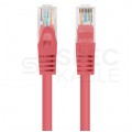 Patchcord UTP kat.6 kabel sieciowy LAN 2x RJ45 linka czerwony 1m LANBERG