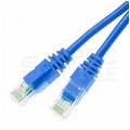 Patchcord UTP kat.6 kabel sieciowy LAN 2x RJ45 linka niebieski 0,5m ATEL