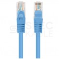 Patchcord UTP kat.6 kabel sieciowy LAN 2x RJ45 linka niebieski 1m LANBERG
