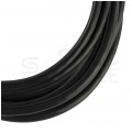 Patchcord UTP kat.6 kabel sieciowy LAN 2x RJ45 linka PVC czarny 2m NEKU