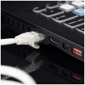 Patchcord UTP kat.6 kabel sieciowy LAN 2x RJ45 linka PVC szary 2m NEKU
