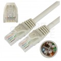 Patchcord UTP kat.6 kabel sieciowy LAN 2x RJ45 linka szary 15m NEKU