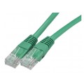 Patchcord UTP kat.6 kabel sieciowy LAN 2x RJ45 linka zielony 0,5m