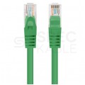 Patchcord UTP kat.6 kabel sieciowy LAN 2x RJ45 linka zielony 1,5m LANBERG