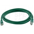 Patchcord UTP kat.6 kabel sieciowy LAN 2x RJ45 linka zielony 2m securityNET