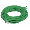 Patchcord UTP kat.6 kabel sieciowy LAN 2x RJ45 linka zielony 5m LANBERG