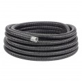 Peszel ochronny metalowy Anaconda Multitite roz.25 rura karbowana elastyczna FCE-PU-V0 w powłoce PUR LSOH 1250N UV IP67 czarny 25m