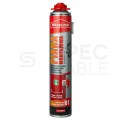 Piana montażowa ognioodporna B1, pianka ognioochronna pistoletowa PPOŻ Fire-Foam 750ml Wkręt-met KLIMAS