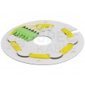 Pigtail światłowodowy FO SM SC/APC 9/125 OS2 Easy Strip BKT 2m 6szt