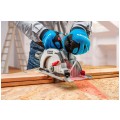 Piła, pilarka tarczowa, krajzega akumulatorowa 18V do cięcia drewna, tarcza 150x10mm w zestawie z akumulatorem 4Ah i ładowarką ENERGY+ GRAPHITE 58G008-BC