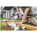 Piła, pilarka ukosowa sieciowa 230V 1800W z funkcją posuwu, tarcza 210x30mm w zestawie z akcesoriami GRAPHITE 59G806