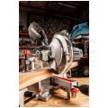 Piła, pilarka ukosowa sieciowa 230V 1800W z funkcją posuwu, tarcza 254x30mm w zestawie z akcesoriami GRAPHITE 59G812