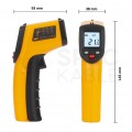 Pirometr GM320 bezdotykowy termometr laserowy [-50 do +400°C] BENETECH