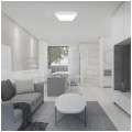 Plafon kwadratowy natynkowy LED 18W 1800lm 3000K IP44 biały barwa WW biała ciepła V-TAC VT-8618W-SQ