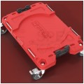 Platforma transportowa, wózek do systemu 510x328x145 QBRICK SYSTEM PRO RED ULTRA HD