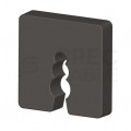 Podkładki dystansowe DW-10 do wyrównania nierówności 50x50x10mm czarne KLIMAS 50szt