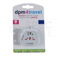 Podróżny adapter zasilania wtyk Uni-Schuko [2P+Z] POLSKI / gniazdo uniwersalne UK