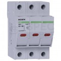 Podstawa bezpiecznikowa 100A 3-biegunowa 3P (690V AC) 3-modułowa na wkładki 10x38mm NOARK