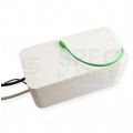Pojemnik DUŻY Organizer CABLE BOX biały na kable, listwy, ładowarki itp.