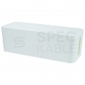 Pojemnik Organizer CABLE BOX biały na kable, listwy, ładowarki itp.