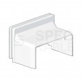 Pokrywa przepustowa LHD 40x20mm biały KOPOS