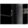Półka regulowana do szafy RACK 19" 1U 350mm czarna