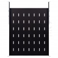 Półka regulowana do szafy RACK 19" 1U 550mm czarna