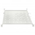 Półka regulowana do szafy RACK 19" 1U 550mm szara