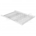 Półka regulowana do szafy RACK 19" 1U 650mm (750mm) szara NEKU