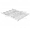 Półka regulowana do szafy RACK 19" 1U 650mm (750mm) szara NEKU