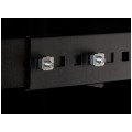 Półka regulowana do szafy RACK 19" 1U 650mm czarna