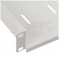 Półka regulowana do szafy RACK 19" 1U 650mm szara