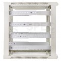Półka regulowana do szafy RACK 19" 1U 650mm szara