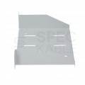 Półka stała do szafy RACK 10" 1U 150mm szara