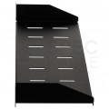 Półka stała do szafy RACK 19" 1U 150mm czarna